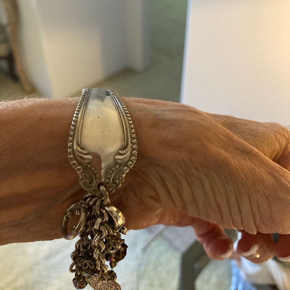 Antique bracelet 1918 silverware